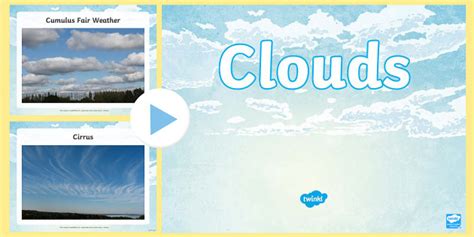 Clouds Photo PowerPoint (teacher made)