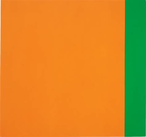 Orange Green ELLSWORTH KELLY Recent Painting And Sculpture Matthew