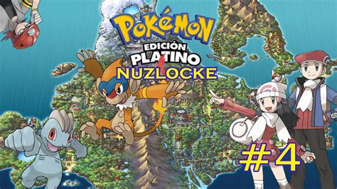 POKÉMON PLATINO NUZLOCKE EP 4 CIUDAD PIRITA YouTube