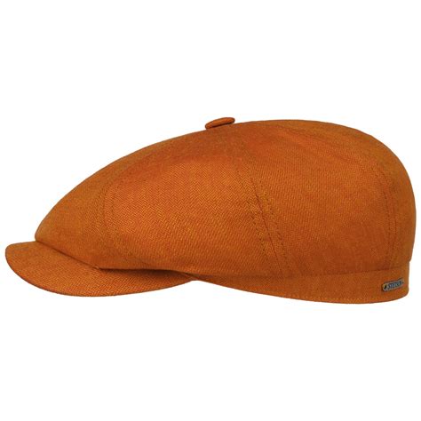 Hatteras Uni Leinen Flatcap By Stetson 99 00