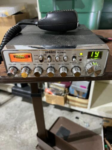 Uniden Pc76xl Cb Radio And Mic Ebay