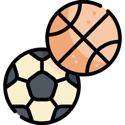 Sports Kawaii Lineal Color Icon