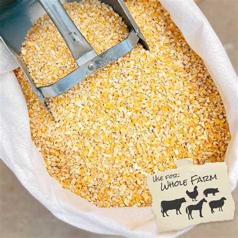 Premium U.S.A. Cracked Corn | Livestock Feed | Leland Mills