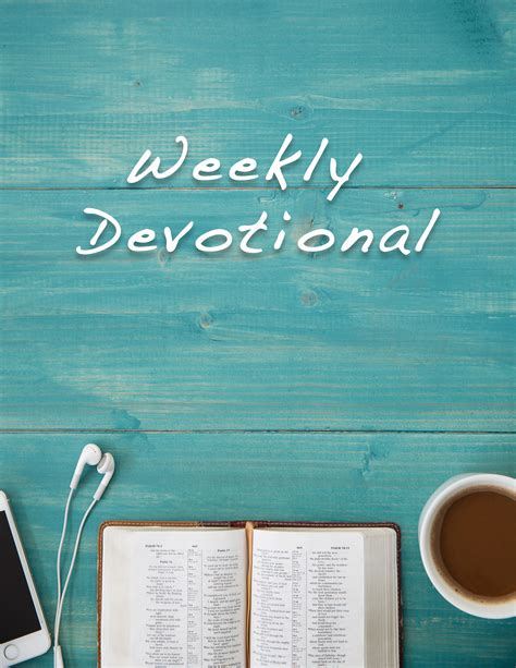 Weekly Devotional Enduring Word