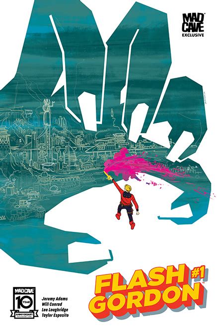 Flash Gordon 1 By Alison Sampson Mad Cave Exclusive Variant Mad