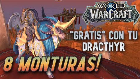 8 Monturas Por 480 De Oro En Dragonflight DROP AUMENTADO Para