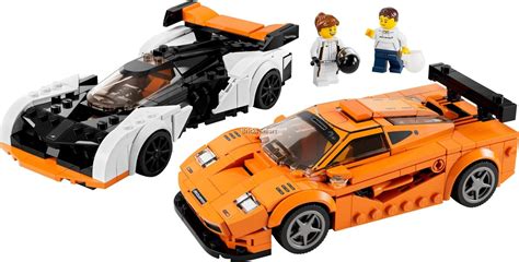 LEGO 76918 Speed Champions McLaren Solus GT and McLaren F1 LM Building ...