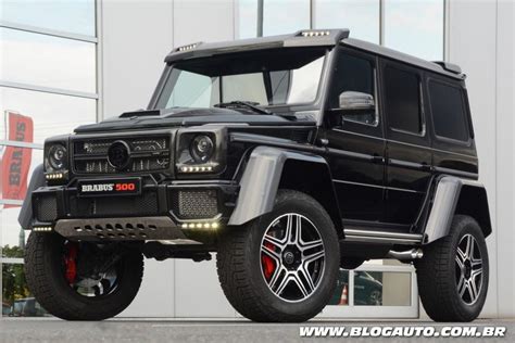 Brabus Lança Mercedes Benz G 500 4x4² De 500 Cv Blogauto