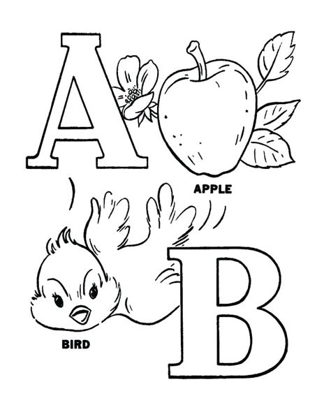 Abc Coloring Pages For Toddlers at GetColorings.com | Free printable ...