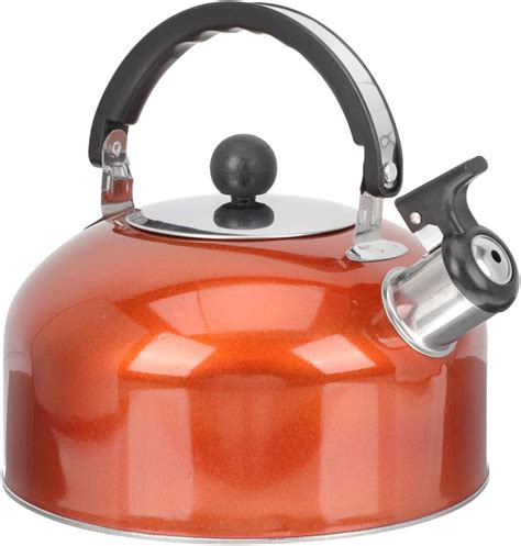 Amazon Eringogo Whistling Tea Kettle Stovetop L Enamel On Steel