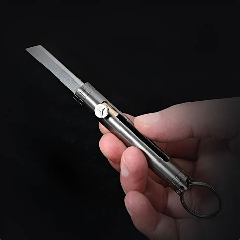 Titanium Mini Keychain Knife | Blade for Everyday Use