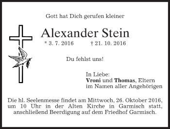 Traueranzeigen Von Alexander Stein Trauer Merkur De