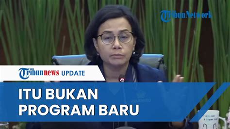 Sri Mulyani Akui Program Lansia Dana Pesantren Gibran Bukan Hal Baru