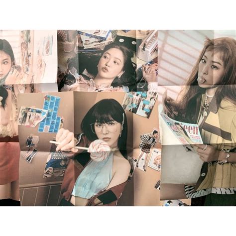 Official RV Red Velvet Queendom Album Inclusions Postcards Bookmarks