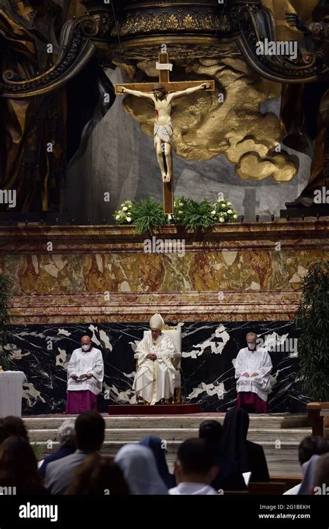 June Vatican City Holy See Pope Francis Celebrates Mass