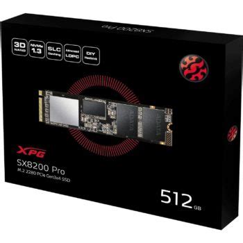 ADATA XPG SX8200 Pro 512GB PCIE GEN3X4 M.2 2280 SSD | RB Tech & Games