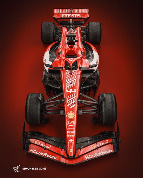 Ferrari 2025 F1 Livery Concept / Scuderia Ferrari HP :: Behance