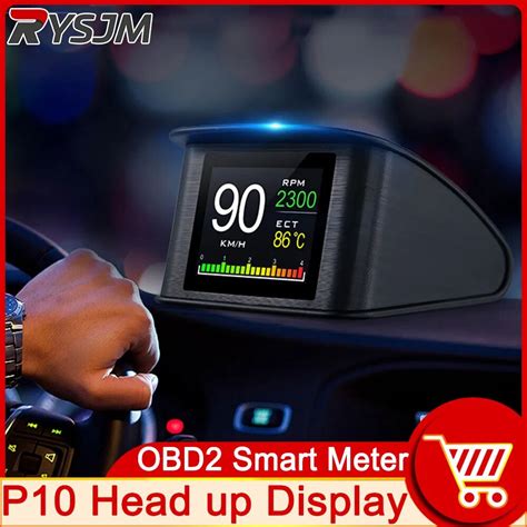 Hd P10 Hud Universal Speedometer Obd Smart Digital Head Up Display