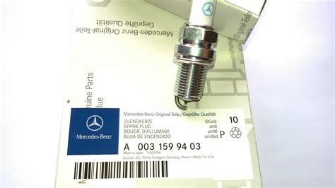 Mercedes Spark Plug Set Of For C Cl Clk Cls E G Ml R S Sl V Eng