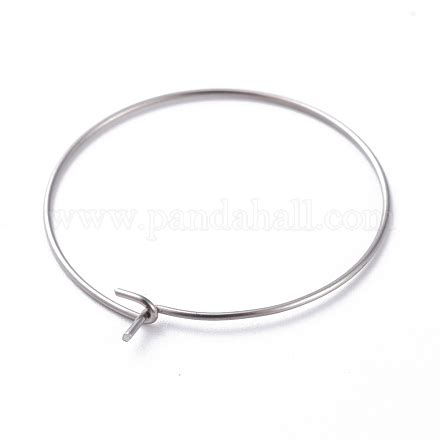 Wholesale 316 Surgical Stainless Steel Hoop Earring Findings