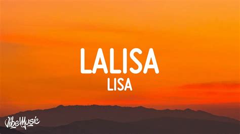 LISA - LALISA (Lyrics) - YouTube