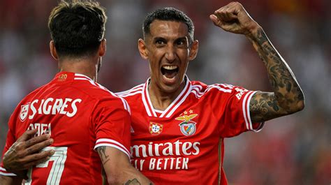 Di María Se Impone A Cristiano En El Triunfo Del Benfica Ante El Al Nassr