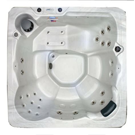 Hudson Bay Spas Person Jet Plug And Play Hot Tub With Stainless Jets And Underwater LED