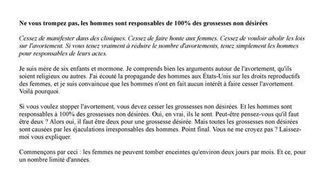 les hommes sont responsables de 100 des grossesses non désirées pdf