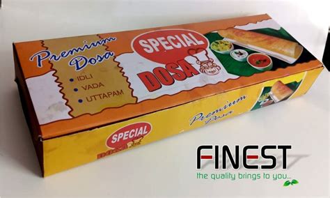 Multicolor Paper Dosa Packaging Box At ₹ 660piece In New Delhi Id