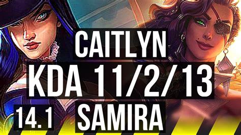 CAIT Senna Vs SAMIRA Nautilus ADC 11 2 13 Dominating KR