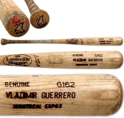 Vladimir Guerrero Montreal Expos Game Used Bat