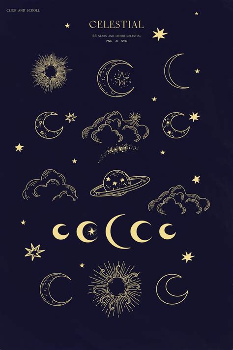 Celestial art Magic Moon Sun Stars | Celestial art, Celestial tattoo ...