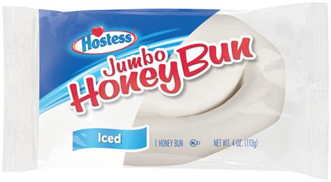 Hostess Jumbo Iced Honey Buns 6/ 4oz | Frank Silva & Sons