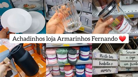 Achadinhos para o lar na loja Armarinhos Fernando Unidade São Miguel