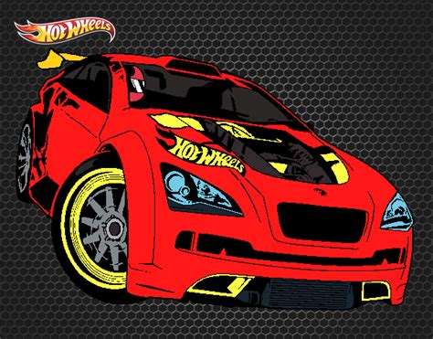 Desenho De Hot Wheels Megane Trophy Pintado E Colorido Por Usu Rio N O