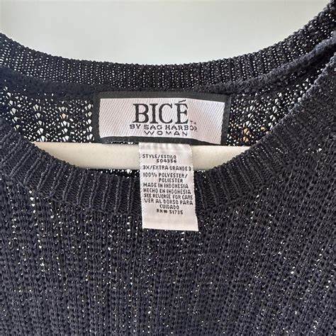 Brand BICE By Sag Harbor Size 3X Chest Flat Depop