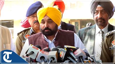 Cm Bhagwant Mann Speaks After Meeting Farmer Leaders Youtube