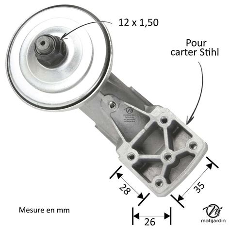 Renvoi D Angle Pour D Broussailleuse Stihl Matijardin