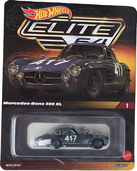 Amazon Hot Wheels Mercedes Benz 300 SL Elite 64 Toys Games