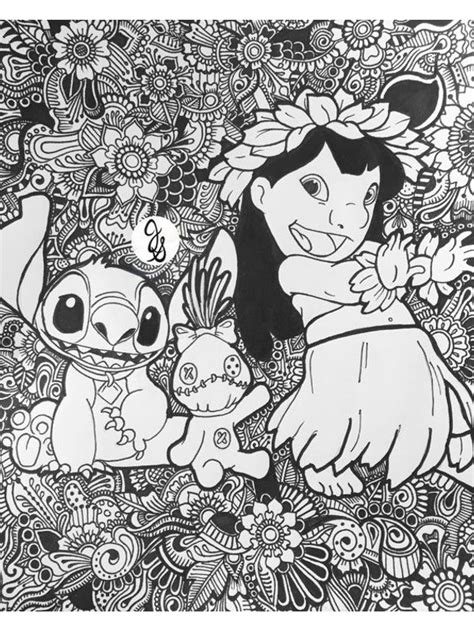 Coloriage Mandala Disney Superbes Dessins Imprimer