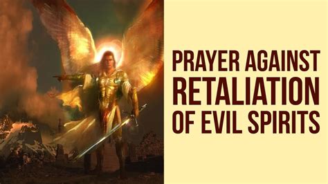 PROTECTION PRAYER AGAINST RETALIATION OF EVIL SPIRITS YouTube