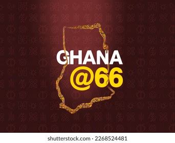 Map Ghana Design Ghanaian Kente Fabric Stock Illustration 2268524481 ...