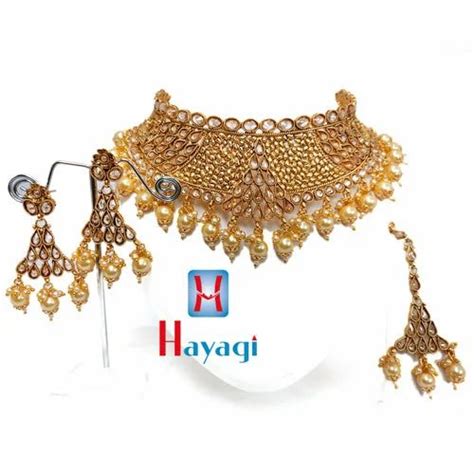 Choker Set Bridal Wear Lct Stone Studded Online At Rs Chokers