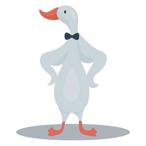 funny goose vector illustration 35475101 Vector Art at Vecteezy