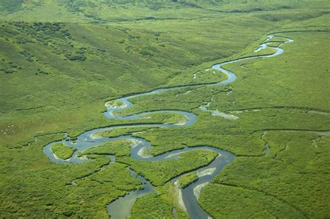 Free picture: aerial, photography, river, green, hills