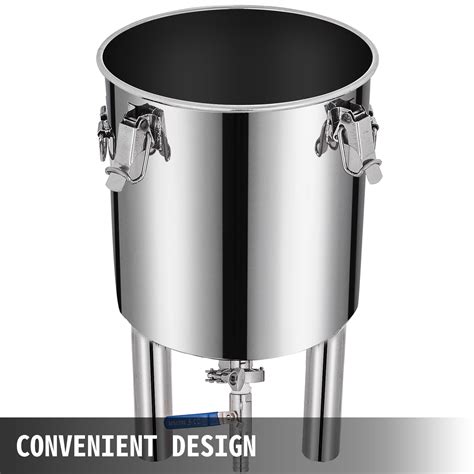 Fermentation And More Vevor 7 Gallon Stainless Steel Brew Fermenter Home Brewing Brew Bucket