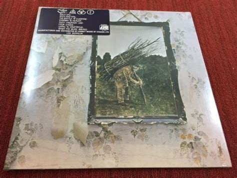 Popsike Led Zeppelin Iv Zoso Atlantic Vinyl Lp Sd Sealed