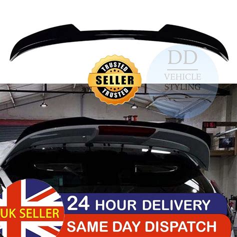 Ford Fiesta Spoiler Extension Lip Wing Mk7 7 5 ST Zetec S 2008 2017