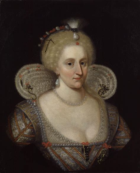 Ca 1617 Anne Of Denmark By Paul Van Somer National Portrait Gallery London Uk Grand Ladies