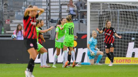 Eintracht Frankfurt Frauen Verlieren Top Spiel Gegen Wolfsburg